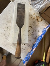 2” P. S. & W. Co. EXTRA Socket Chisel, square Edge wood working tool picture