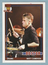 Pearl Jam Matt Cameron Baseball Trading Card Boston Fenway Park 2016 Red Sox picture