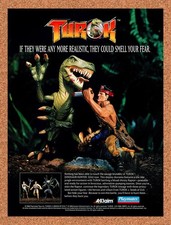 1999 Turok Action Figures Playmates Original Advertisement / Retro Promo v1 picture