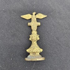 Antique Imperial Eagle Wax Seal Stamp Made In Italy Armorial Seal Royal picture