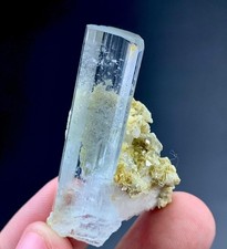 70 Carat Aquamarine Crystal Specimen From Pakistan  picture