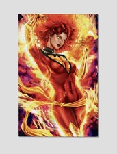Jean Grey #1 (2023) Phoenix Cosmic Hero Giclee Print Poster 11x17 Marvel WallArt picture