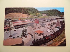 Goldrush Junction Amusement Park Pigeon Forge Tennessee postcard aerial 1971 picture
