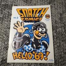 Snatch Comics #2 Indie R. Crumb 1969 Underground Comic picture