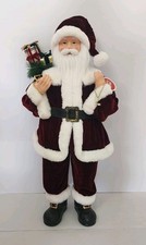 Merry Brite 34in Santa Figure w/Present Sack - 2025 - New picture