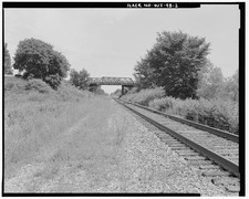 2. VIEW WEST NORTHWEST. - Poplar Grove Road Bridge, Spanning Chicago & picture