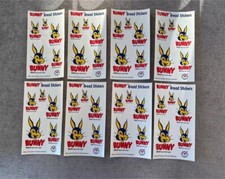 Vintage Bunny Bread Stickers “Bunny Bread Stays Fresher Longer” 8 Sheets picture