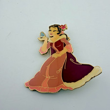 Disney Fantasy Pin Beauty and the Beast Winter Belle kneeling birds picture