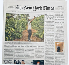 The New York Times Newspaper August 8 2026 He Trained to Stop a Shooting -Idaho picture