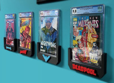 Graded Comic Wall Mount Display w/logo We Make Custom Orders CGC and CBCS SDCC picture