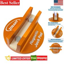 Universal Magnetic Pinch Weld Jack Pad for Car Frame Rails 3 Ton Aluminum picture