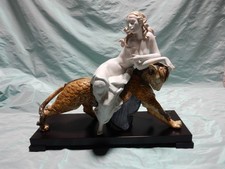 Lladro Bacchante with Feline Porcelain Figurine 010.11902 picture