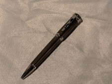 RARE LIMITED EDITION ALFRED DUNHILL SENTRYMAN TITANIUM BALLPOINT PEN W/ BOX picture
