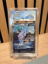 Pokemon Ice Rider Calyrex V 164/198 Chilling Reign Ace 9 picture
