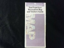 Vintage 1990s San Francisco Recreation Map and Visitor Guide, Rand McNally picture