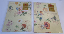 2 pkgs VINTAGE American Greetings HERSELF THE ELF Girl Gift Wrap NOS picture