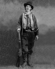 1879 Old West Outlaw Billy The Kid Vintage Gunfighter 8x10 PHOTO PRINT REPRINT picture