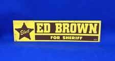 VTG Political Campaign / Election Sign Sheriff Onslow County NC Metal picture