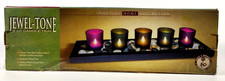 Jewel-Tone 5 piece candle tray picture