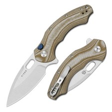 Kizer Roach XL Folding Pocket Knife 14C28N Blade Micarta Handle V4477BDA1 picture