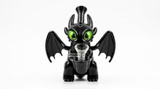 Cool Black Dragon Art Tobacco Pipe - Unique Collectible picture