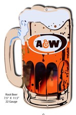 A&W ROOT BEER ICE CREAM FLOAT 11.5
