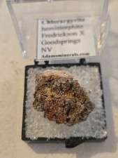 Beautiful Chlorargyrite On Hemimorphite Thumbnail specimen picture