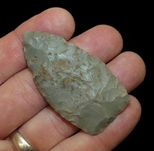 BROWNS VALLEY ILLINOIS AUTHENTIC INDIAN ARROWHEAD ARTIFACT COLLECTIBLE RELIC picture