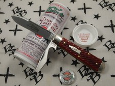 GEC Tidioute Cutlery 152226CL Crown Lifter Cinnabar Jigged Bone picture