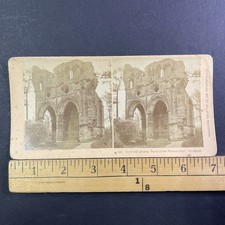 Dryburgh Abbey Sir Walter Scott Stereoview Kilburn Brothers 1877 Scotland picture