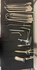 Lot Vintage Doctor’s Surgical Medical Hand Tools Instruments picture