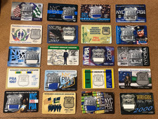 Huge Lof Of 20 NYPD PBA Cards All Original Various Years No Fakes Excellent picture