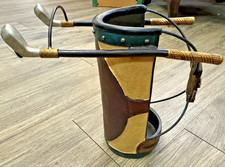 VTG Novelty Golf Bag Wine Caddy/Bottle Holder picture