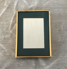 Vintage Ornate Brass Matted 3.5x5