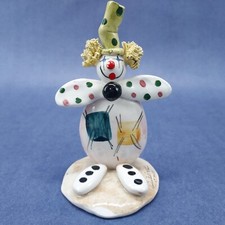 Italian Made W. Cabrelli Signed Porcelain Clown picture