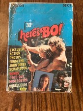 HERE'S BO      UNOPENED BOX of 36 packs   1981 FLEER. picture