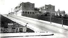 c.1921 SAN FRANCISCO STATE TEACHERS COLLEGE@LAGUNA&HERMANN w/AD POSTERS~NEGATIVE picture