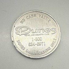 Dunes Oasis Casino Las Vegas NV Free Slot Play Token Sultan’s Jackpot Machine picture