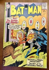 BATMAN #158 DC Comics 1963 Ace the Super Bat-Hound F/VF  picture