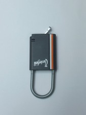 Vintage Chesterfield Padlock Gas Lighter Plastic Metal Magnetic Collectible Work picture