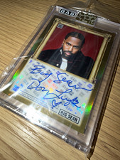 #1/1 - 2024 Big Sean GAS COMPLEX Better Me Than You GOLD Holo AUTOGRAPHED Card picture