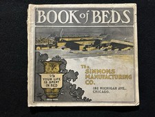 1902 Rare Antique Catalog BOOK OF BEDS The Simmons Manufacturing Company  picture