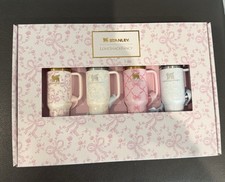 LoveShackFancy X Stanley Holiday Ornament Set. Brand new - (4) 2025 Ornaments picture