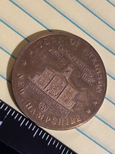 1967 TOWN OF ATKINSON NEW HAMPSHIRE MEDAL 1767-1967 picture