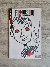 Bloodshot Reborn Jeff Lemire Signed/Sketched Valiant Comics picture