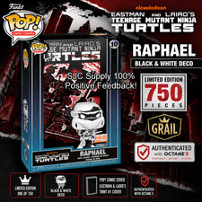 Limited Edition Pop Comic Covers Raphael Black and White 1/750 ORDER CONFIRMED picture