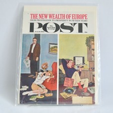 The Saturday Evening Post Magazine COVER February 10 1962 picture