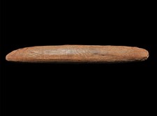 19th CENTURY ABORIGINAL MESSAGE STICK  Portland VIC 22cm long picture