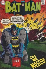 Batman #215 GD; DC | low grade - September 1969 Wayne Manor Destroyed - w/Bag+Bo picture