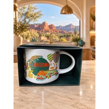 Starbucks Arizona Discovery Series Mug 2024 14oz Ceramic Coffee Cup NWT/BOX picture